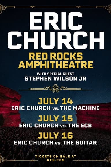 Eric Church vs. The Guitar (Live at Red Rocks Amphitheatre) 7-16-2025
