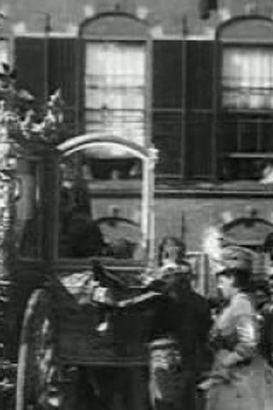 Aankomst van H.M. de Koningin ter opening der Staten-Generaal