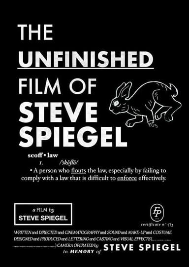 The Unfinished Film Of Steve Spiegel
