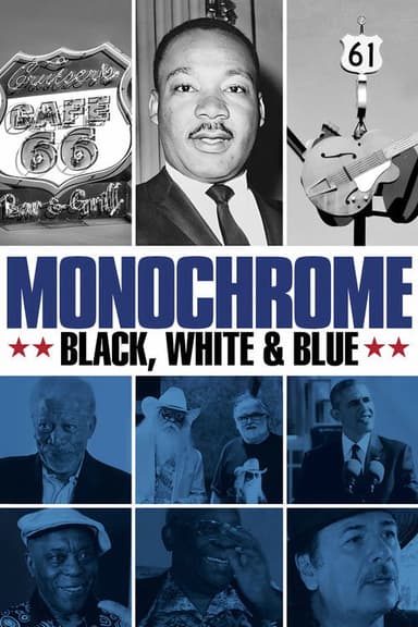 Monochrome: Black, White & Blue