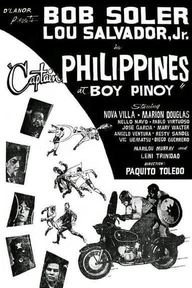 Captain Philippines at Boy Pinoy