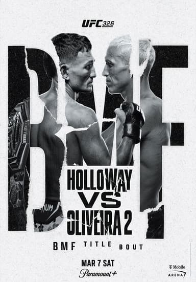 UFC 326: Holloway vs. Oliveira 2