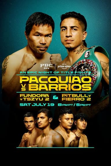 Manny Pacquiao vs. Mario Barrios