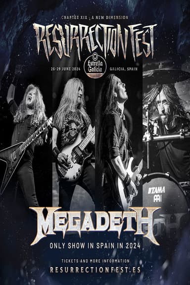 MEGADETH - Live at Resurrection Fest EG 2024