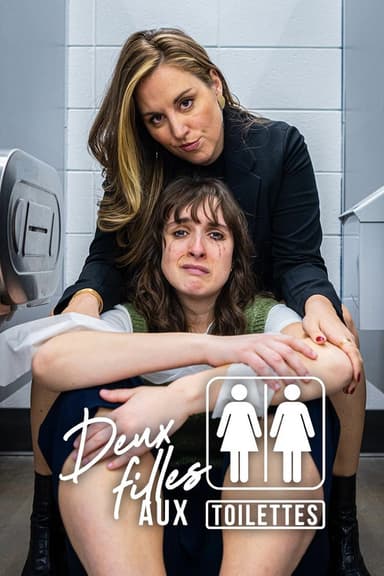 Deux filles aux toilettes