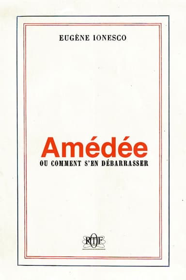 Amédée ou comment s'en débarrasser