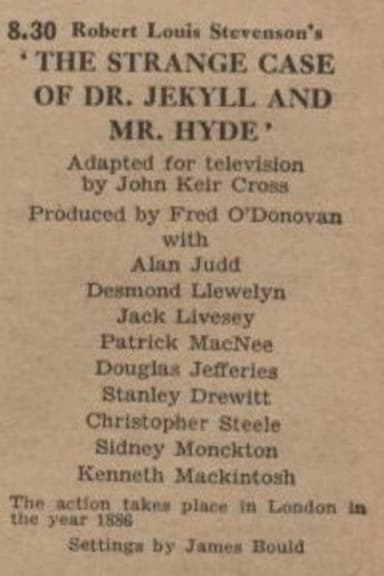 The Strange Case of Dr. Jekyll and Mr. Hyde