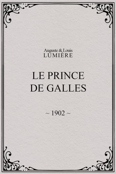 Le prince de Galles