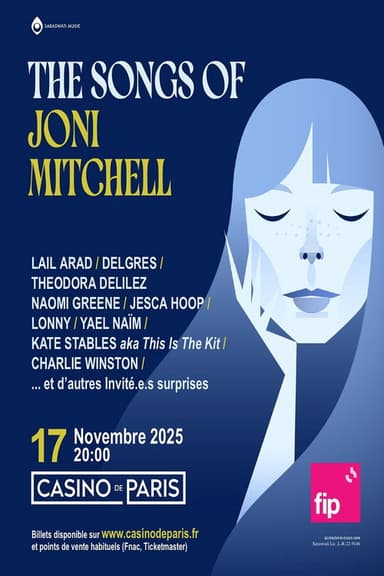 The Songs of Joni Mitchell - with Yaël Naïm, Charlie Winston, Delgrés…