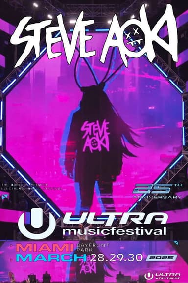 Steve Aoki: Live at Ultra Music Festival Miami - 2025
