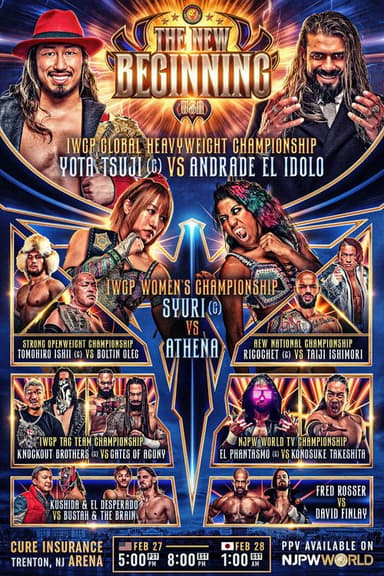 NJPW The New Beginning USA 2026